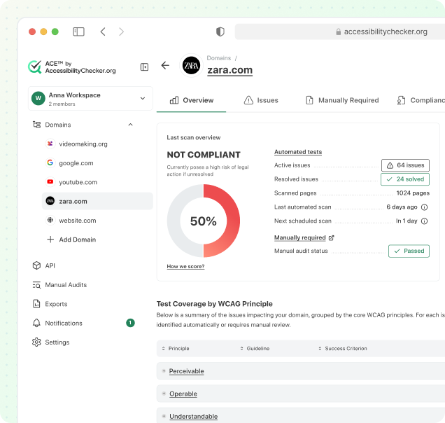 ACE Scanner Preview