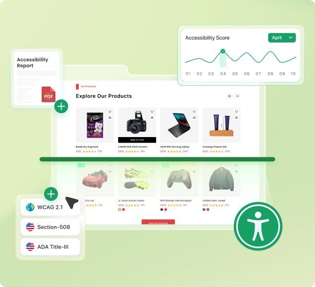 Track your WCAG compliance