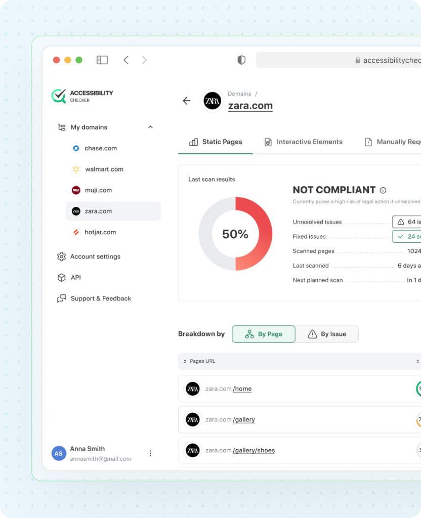 Automated Accessibility Software
