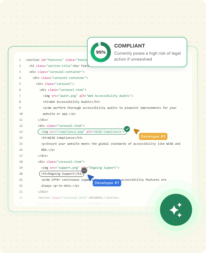 Develop Accessible Code