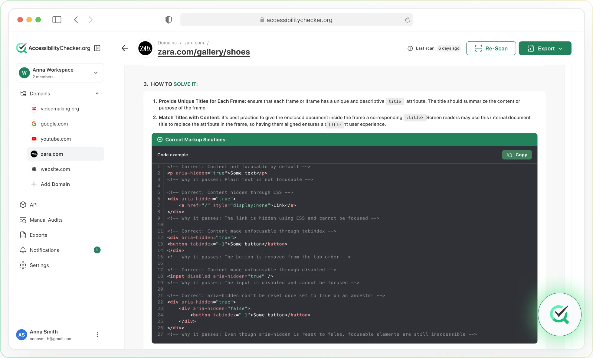 Accessibility Compliance Platform | AccessibilityChecker.org