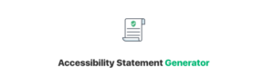 Accessibility statement