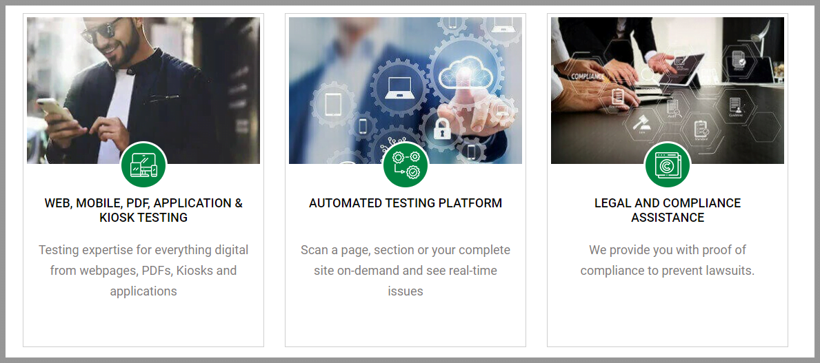 Bureau of Internet Accessibility (BoIA) compliance