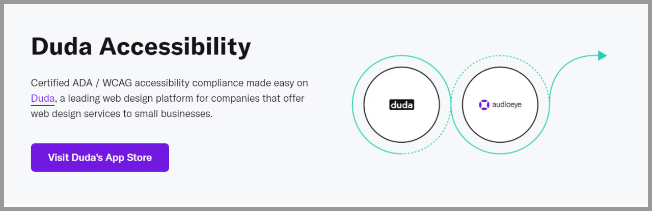 Understand Duda accessibility for your website
