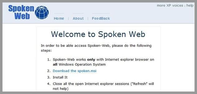 Spoken Web