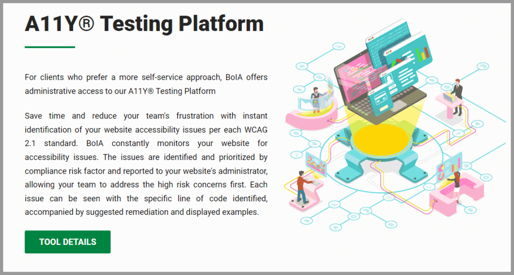 A11Y Accessibility Testing Platform