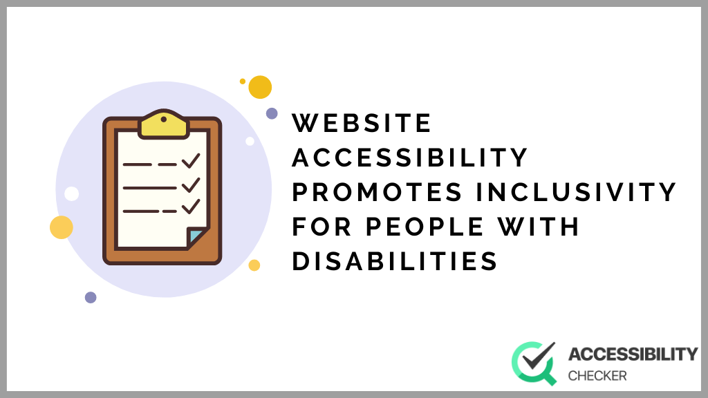 Accommodate differently-abled people