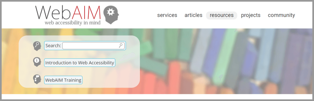 Web Aim Contrast Checker