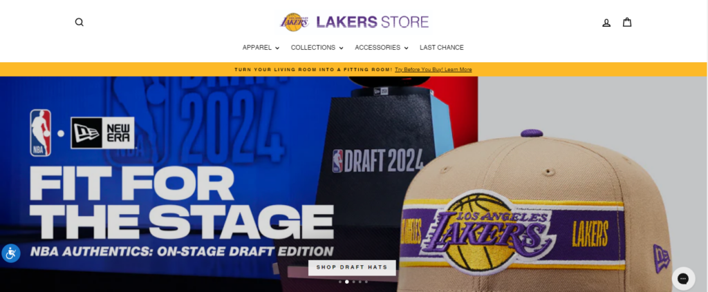 lakers online store