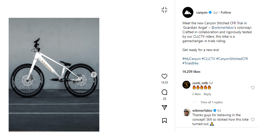 Canyon social media accessibility