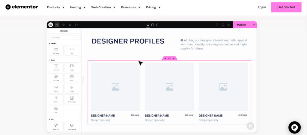 elementor accessibility