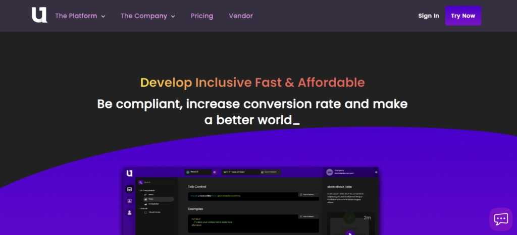 user1st homepage