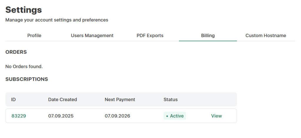 view accessibilitychecker.org subscription