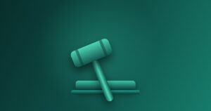 illustration of a gavel